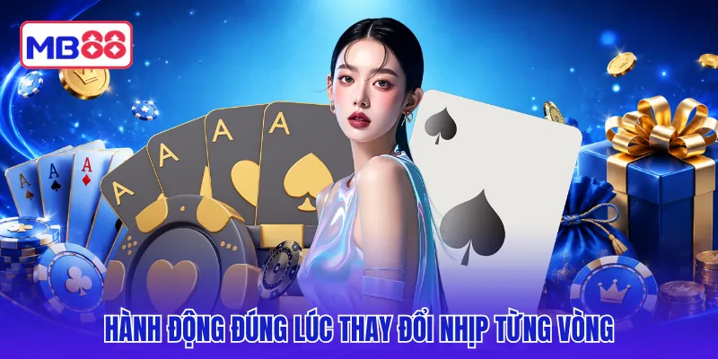 Hành động đúng lúc thay đổi nhịp từng vòng