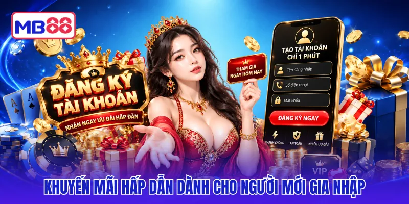 Khuyến mãi hấp dẫn dành cho người mới gia nhập