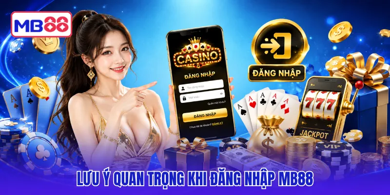 Lưu ý quan trọng khi đăng nhập MB88