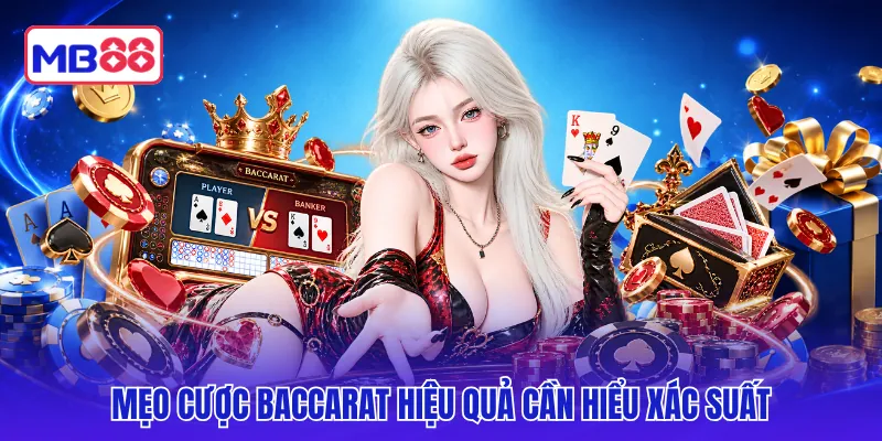 Mẹo cược baccarat hiệu quả cần hiểu xác suất