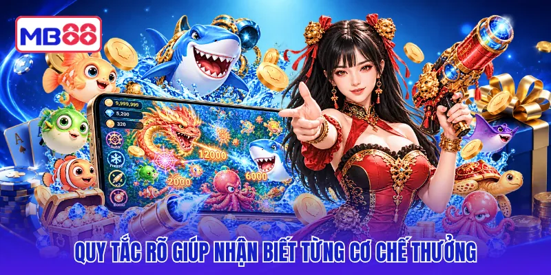 Quy tắc rõ giúp nhận biết từng cơ chế thưởng